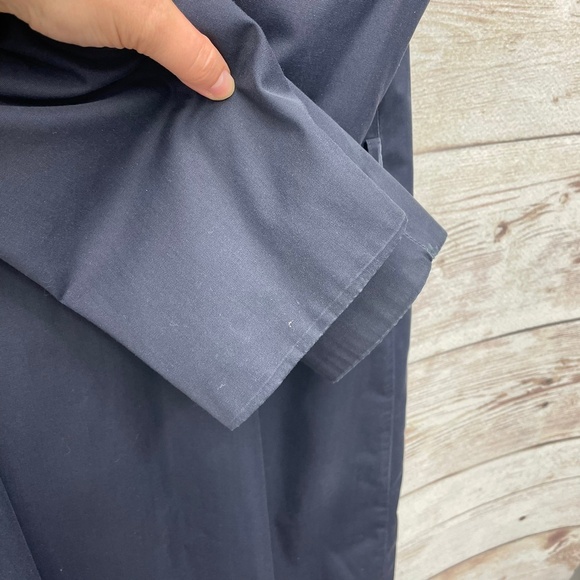 Whaling Womens Navy Thinsulate Trench Coat All Season Liner USA Made Size 12 - Picture 4 of 16